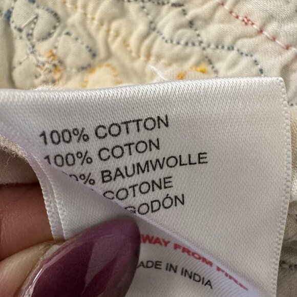 Glamorous Embroidered Crop Top Size Small Split Open Back Festival - Picture 6 of 8